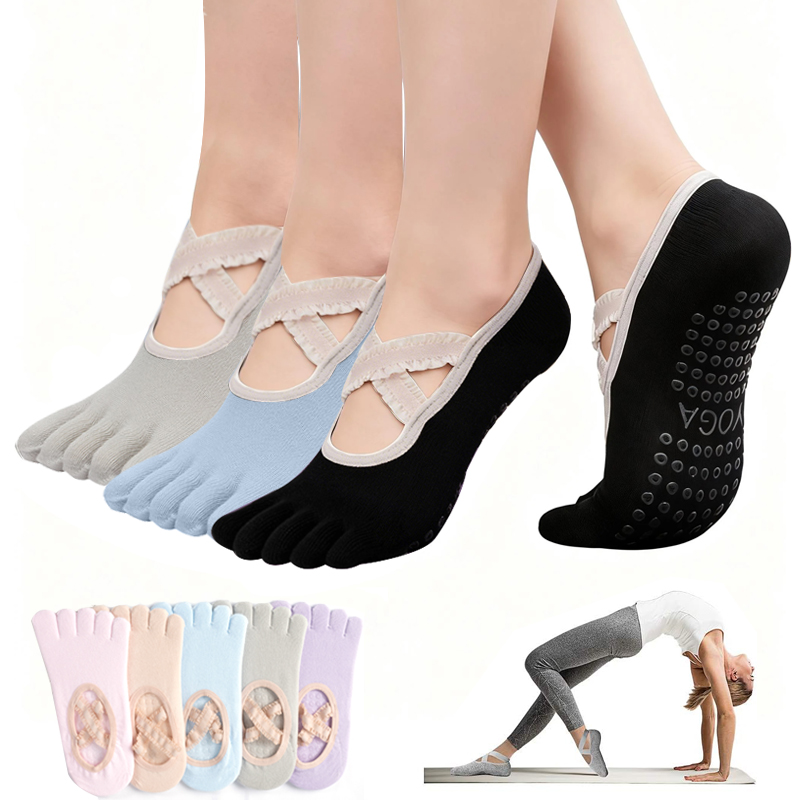 Calzini Antiscivolo da Donna p - Medias Para Pilates Y Yoga recensione e prezzo